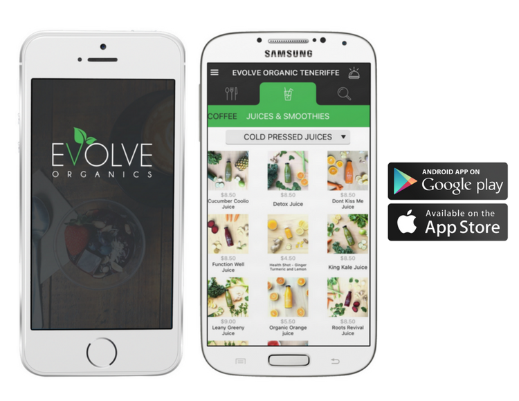 Evolve Organic app
